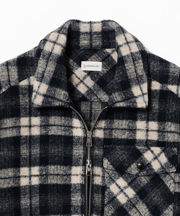 BEAMS F（ビームスF）MONCLER / チェック ブルゾン（ブルゾン ブルゾン