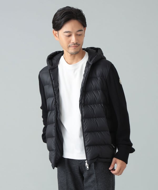 BEAMS F(ビームスF)【EXCLUSIVE】MONCLER / ニット×ナイロン BEAMS F(ビームスF)【EXCLUSIVE】MONCLER / ニット×ナイロン