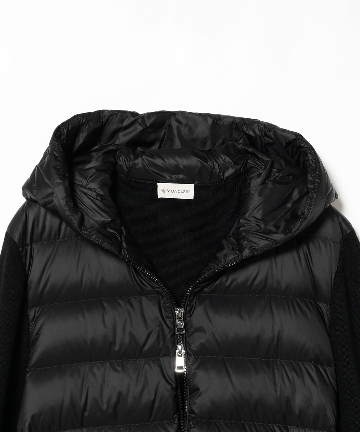BEAMS F（ビームスF）【EXCLUSIVE】MONCLER / ニット×ナイロン