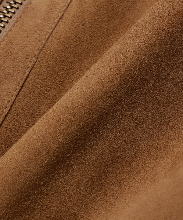 BEAMS F（ビームスF）【別注】CINQUANTA / スエード ラグランスリーブ