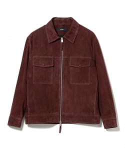 ARMA / KALE ゴートスエード ジップアップ ブルゾン