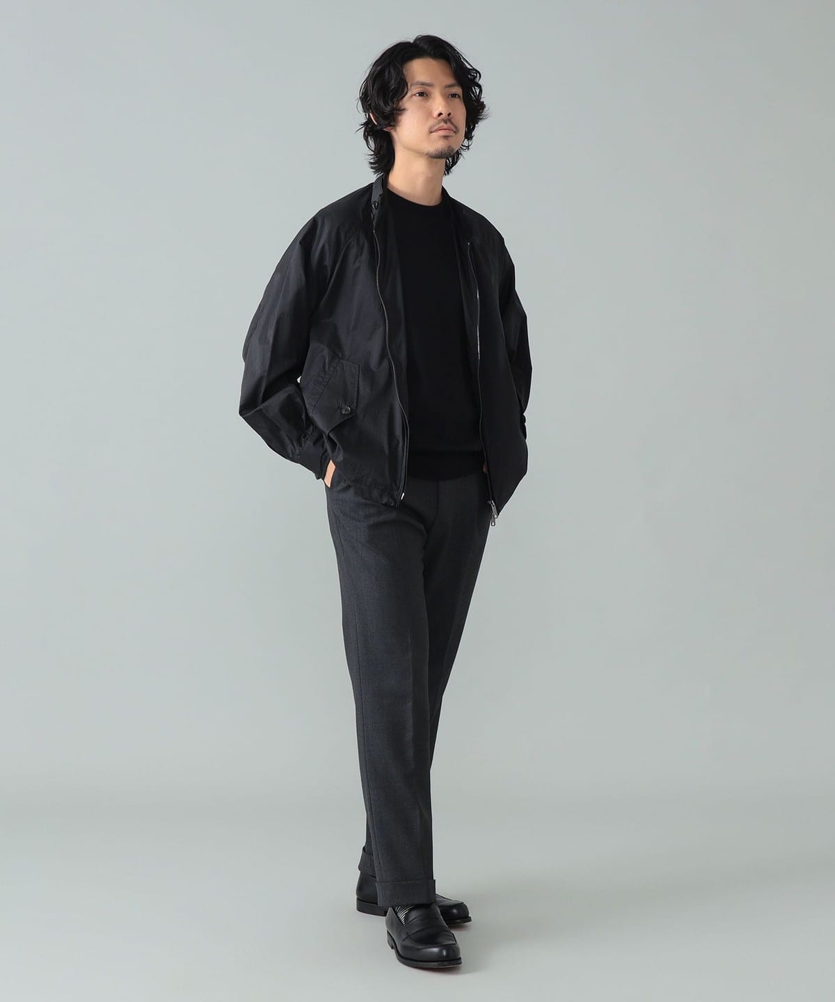 BARACUTA / G4 BEAMS F別注　ショートブルゾン サイズ38 BEAMS MEN｜BARACUTA / G4 フェイクレザー ショート ブルゾン