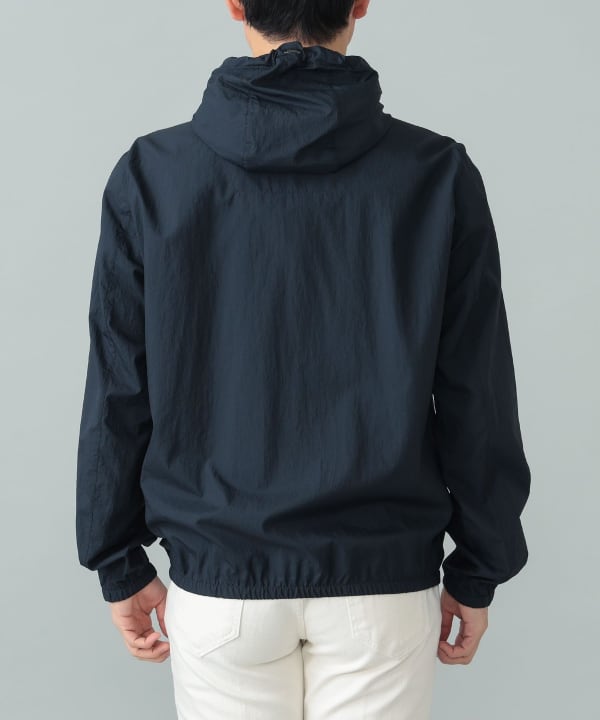HERNO / ナイロン フーデッド ジップアップ ブルゾン Model：H176cm　Size：50