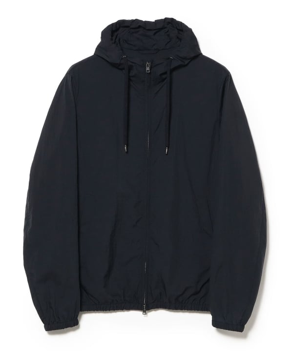 HERNO / Nylon Hooded Zip-Up Blouson