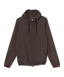 HERNO / ナイロン フーデッド ジップアップ ブルゾン