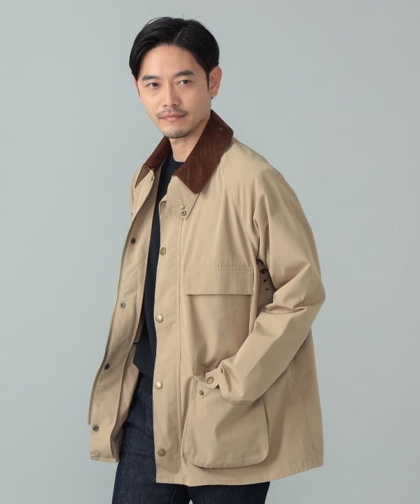 BEAMS F（ビームスF）【別注】Barbour / OLD BEDALE ポリエステル