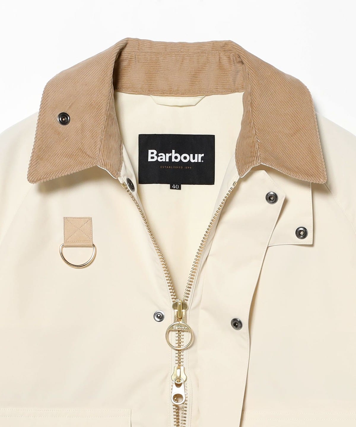 BEAMS F（ビームスF）【別注】Barbour / SPEY ポリエステル ブルゾン