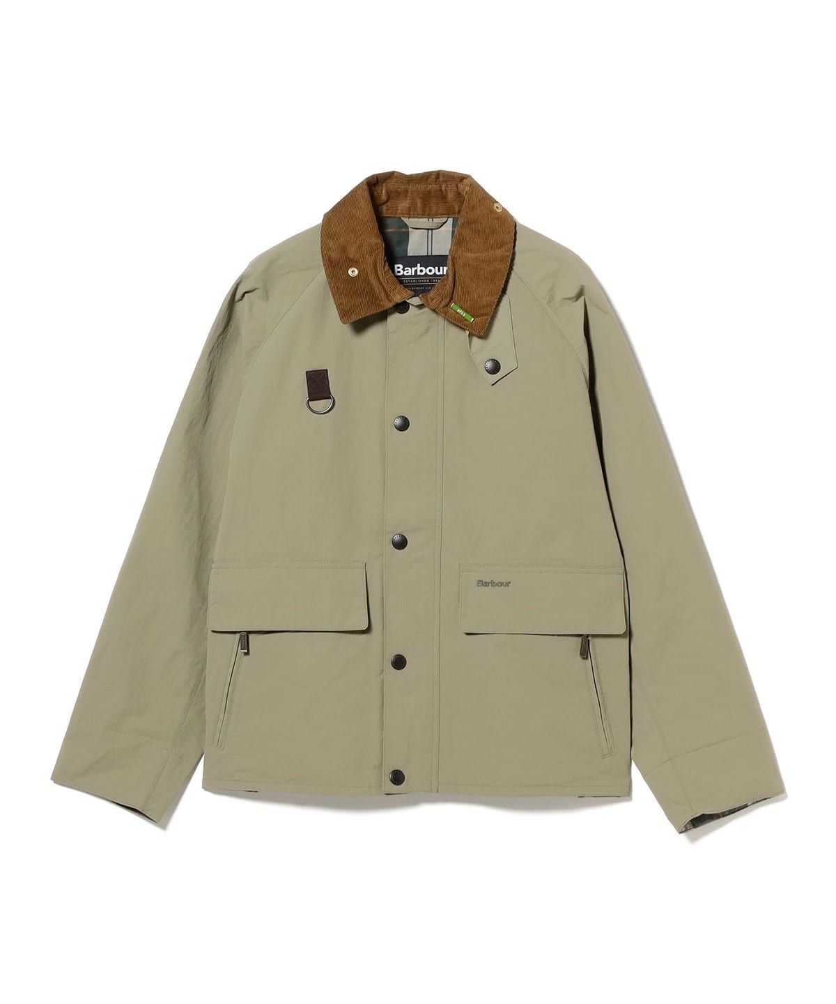 Barbour �o�u�A�[ / ICONS SPEY �W���P�b�g �u���]�� MEN BLEACHED OLIVE S