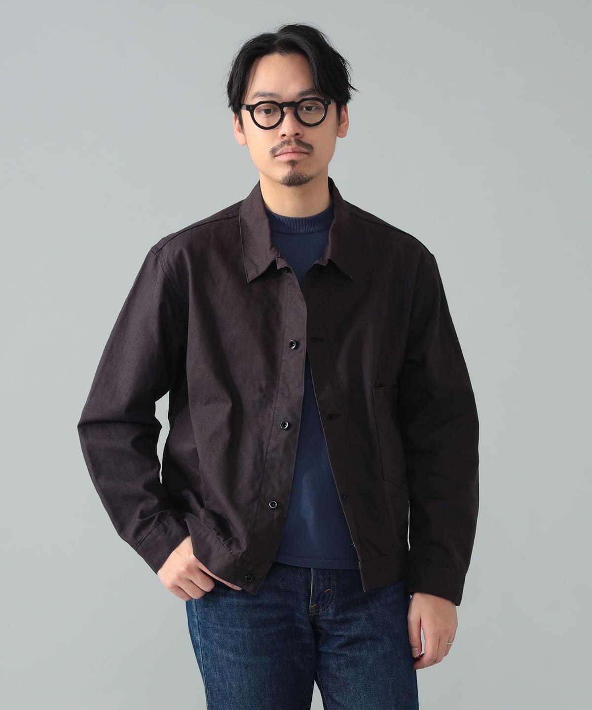 A VONTADE コットンヘンプ　ショートブルゾン　BEAMS F 26SS BEAMS F（ビームスF）*A VONTADE / コットンヘンプ ショートブルゾン