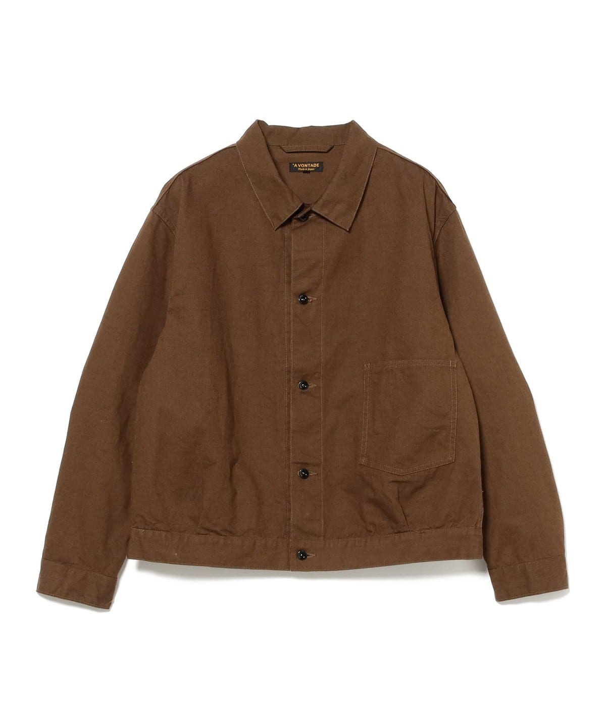 BEAMS F（ビームスF）*A VONTADE / コットンヘンプ ショートブルゾン