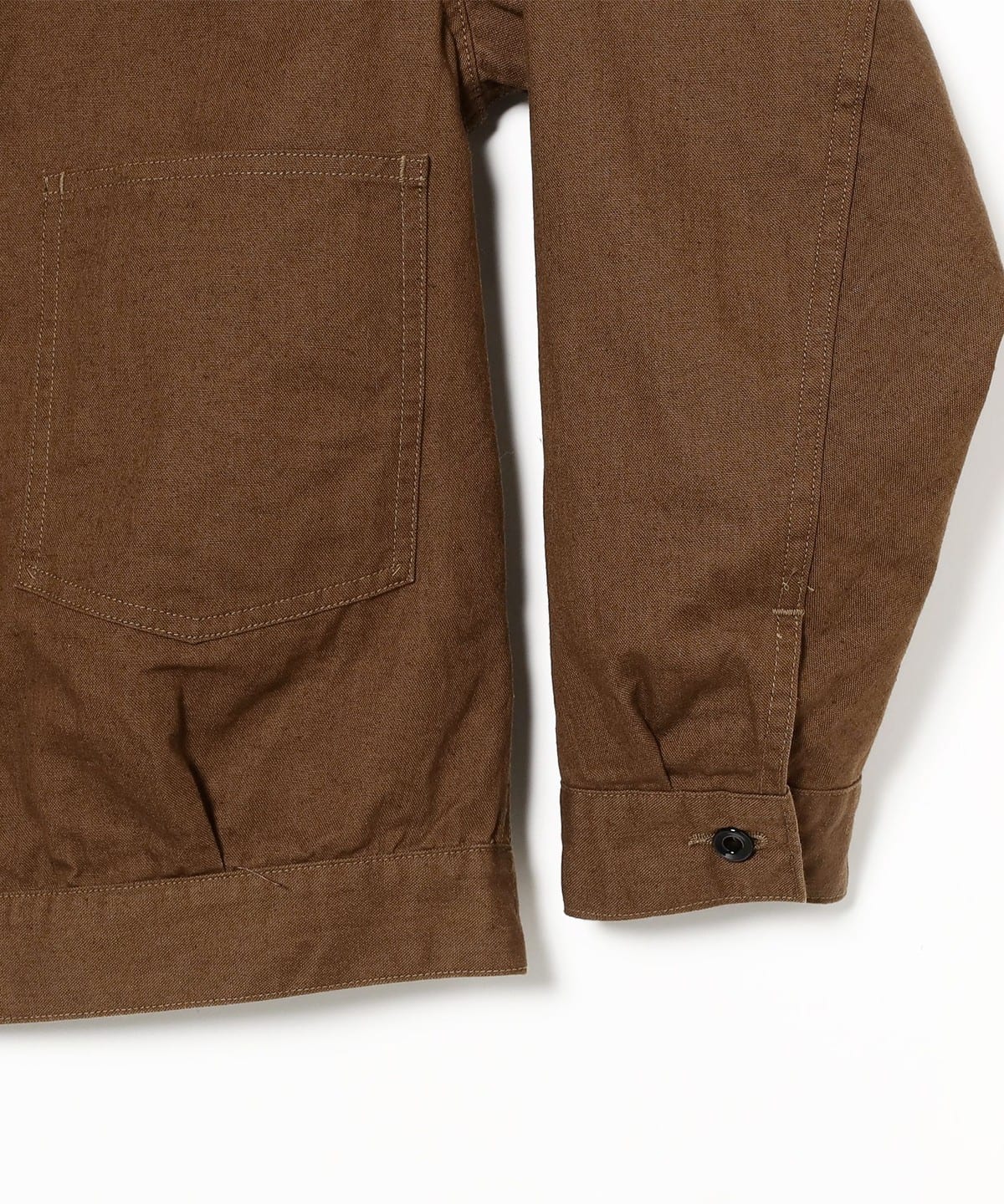 BEAMS F（ビームスF）*A VONTADE / コットンヘンプ ショートブルゾン