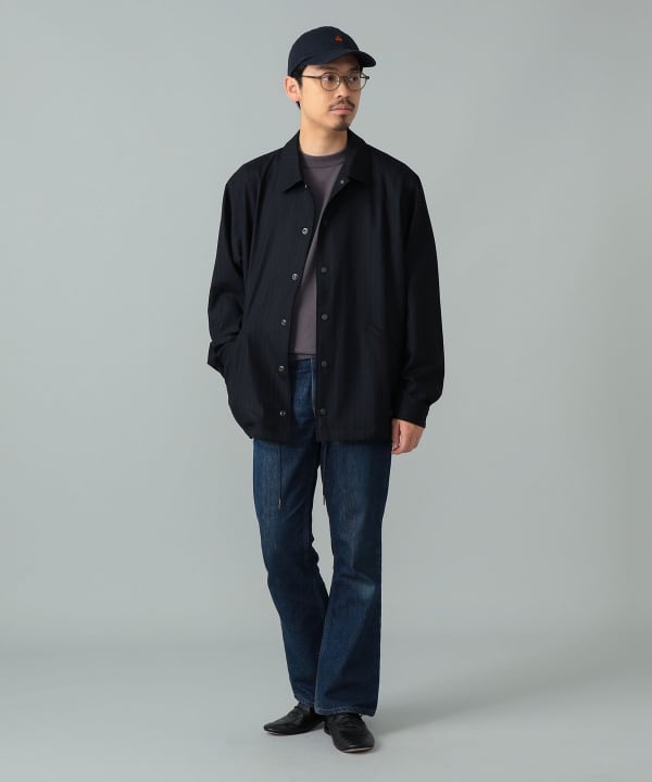【+10%ポイントUP】Brooks Brothers / ストライプ コーチ ジャケット