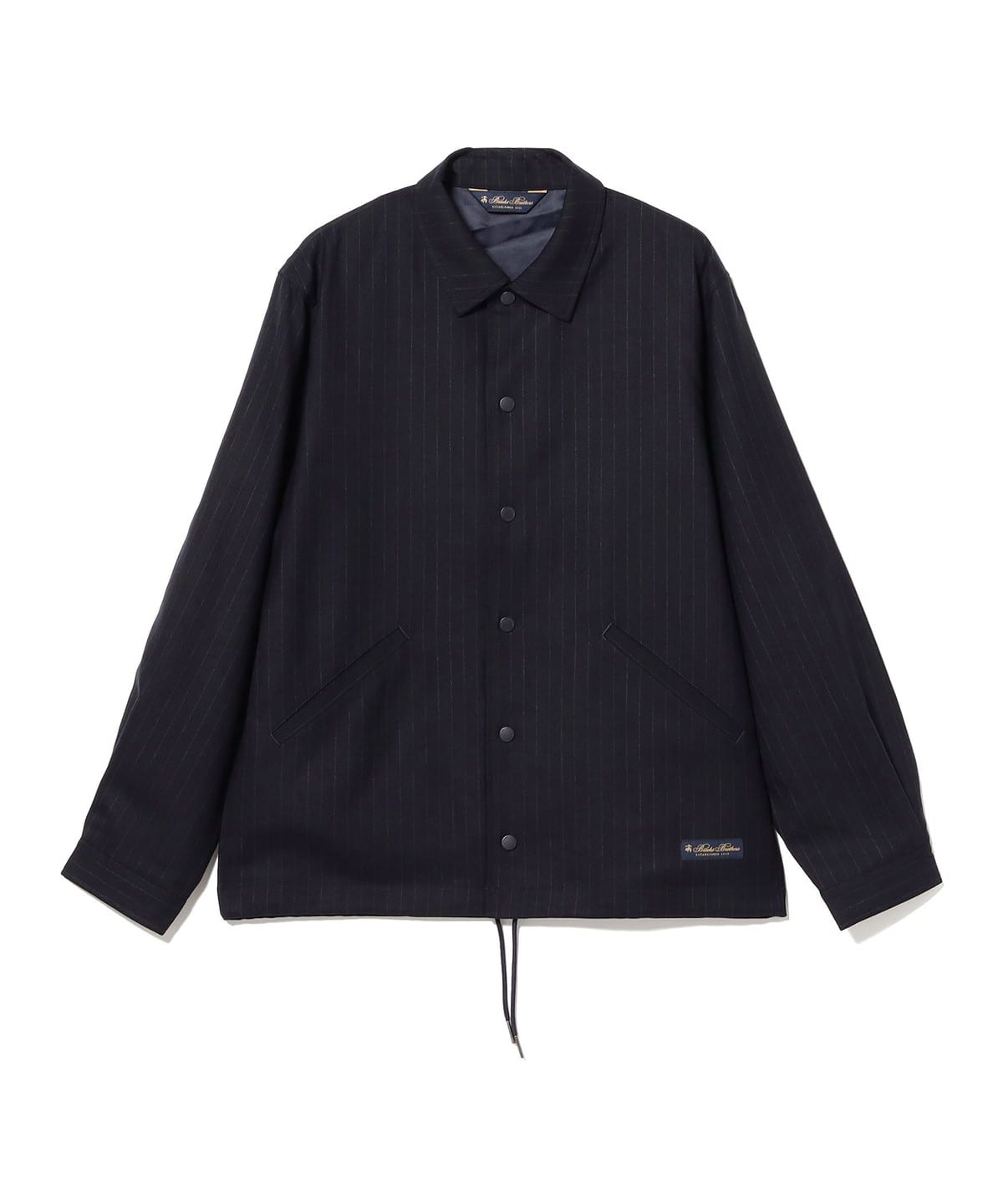 BEAMS F（ビームスF）Brooks Brothers / ストライプ コーチ ジャケット