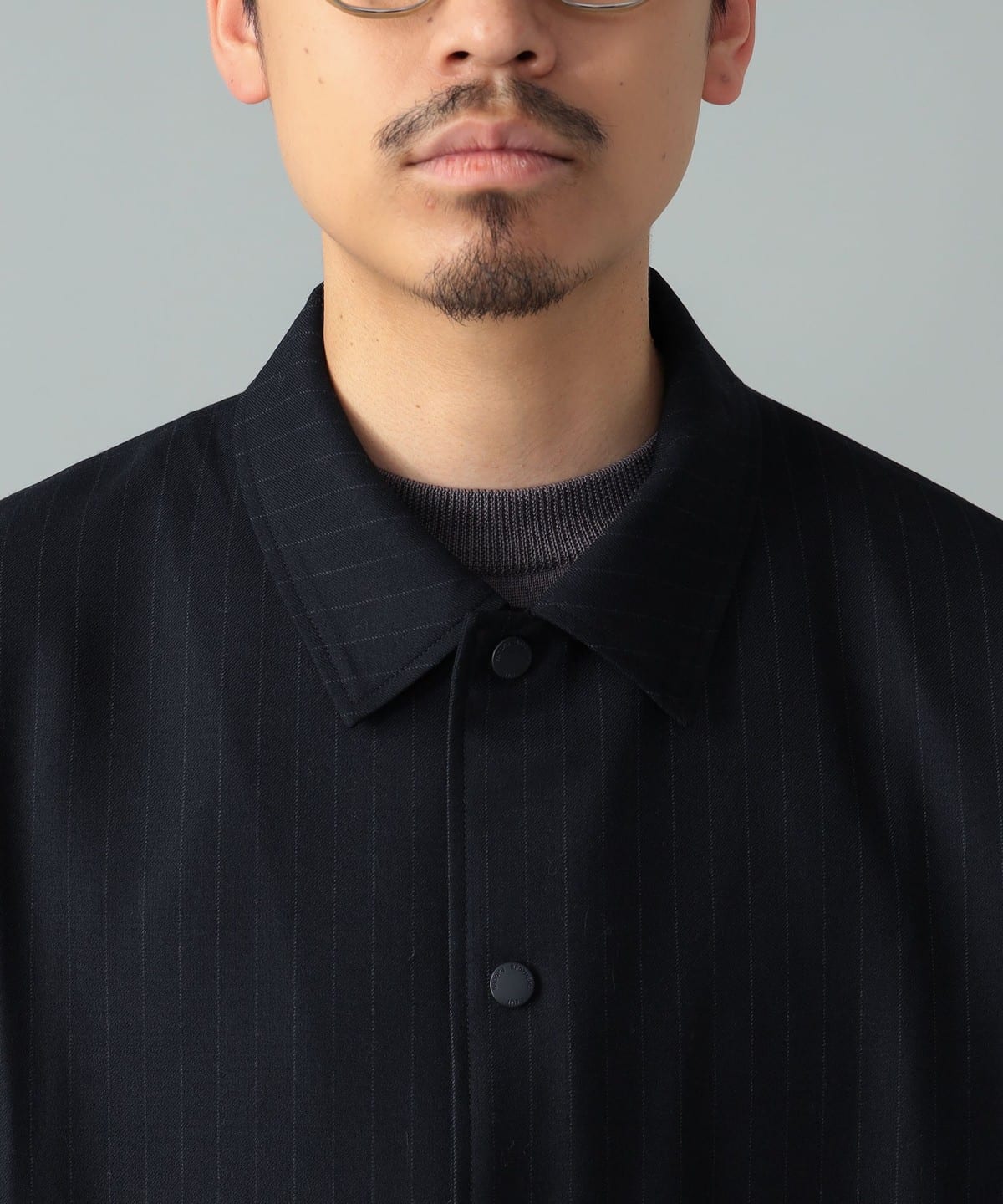 BEAMS F（ビームスF）Brooks Brothers / ストライプ コーチ ジャケット