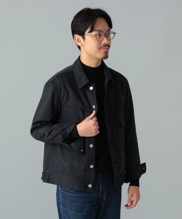 Jeanik / ミックスファブリック 2ndタイプ ブルゾン
