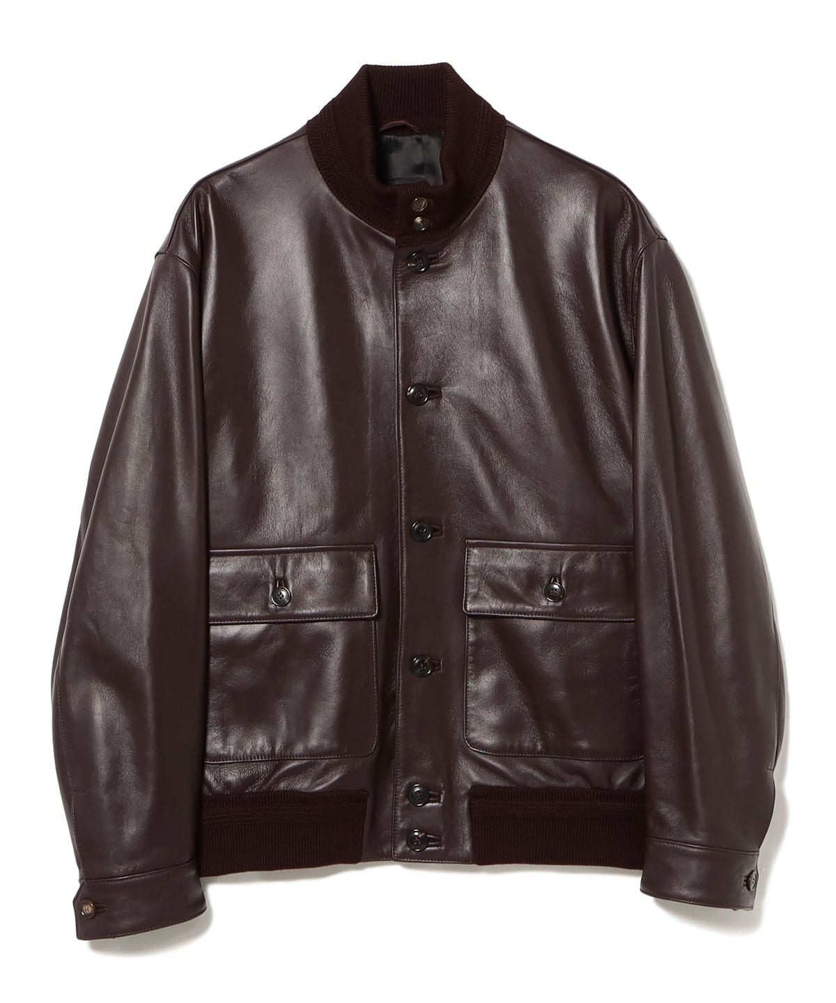 【新品同様】BEAMS F別注　CINQUANTA  レザージャケット BEAMS F（ビームスF）【別注】CINQUANTA / シープスキン NEW
