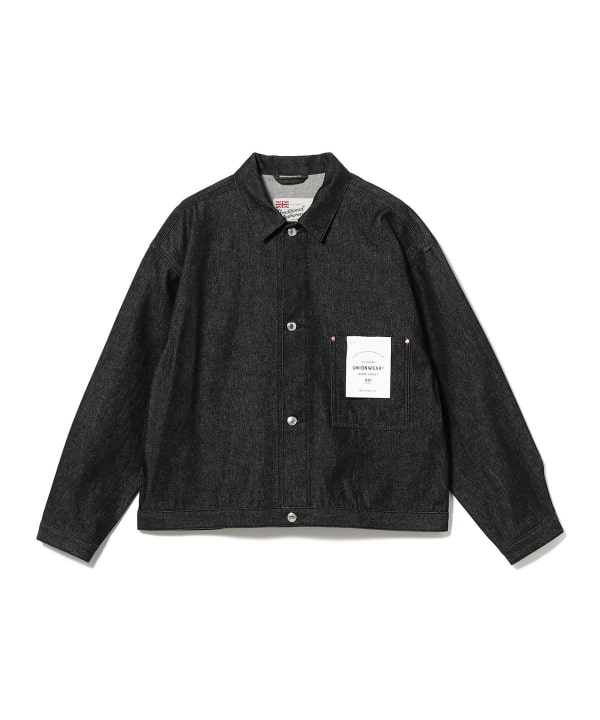 【別注】Traditional Weatherwear / WORK JACKET 001D  ブラックデニム ワークジャケット