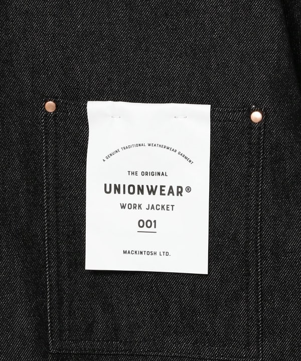 【別注】Traditional Weatherwear / WORK JACKET 001D  ブラックデニム ワークジャケット
