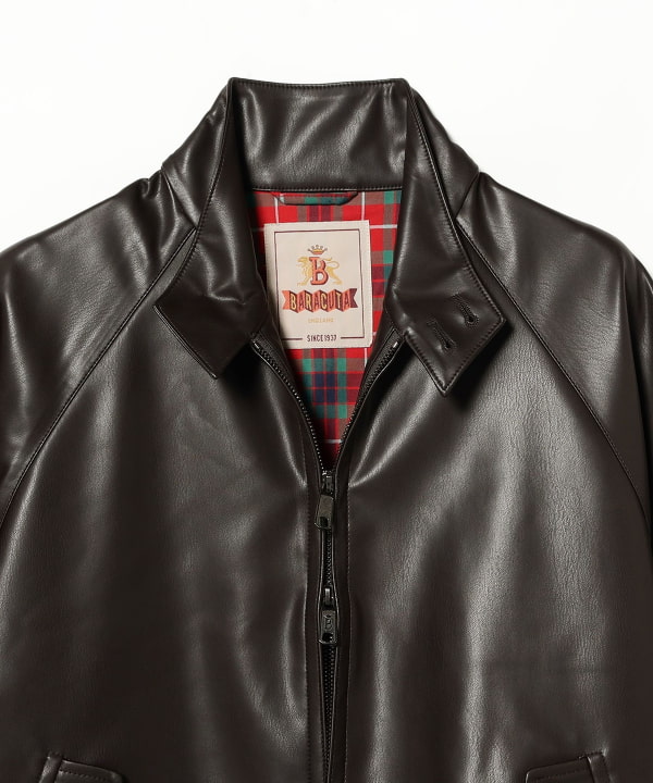 【別注】BARACUTA / G4 フェイクレザー ショート ブルゾン