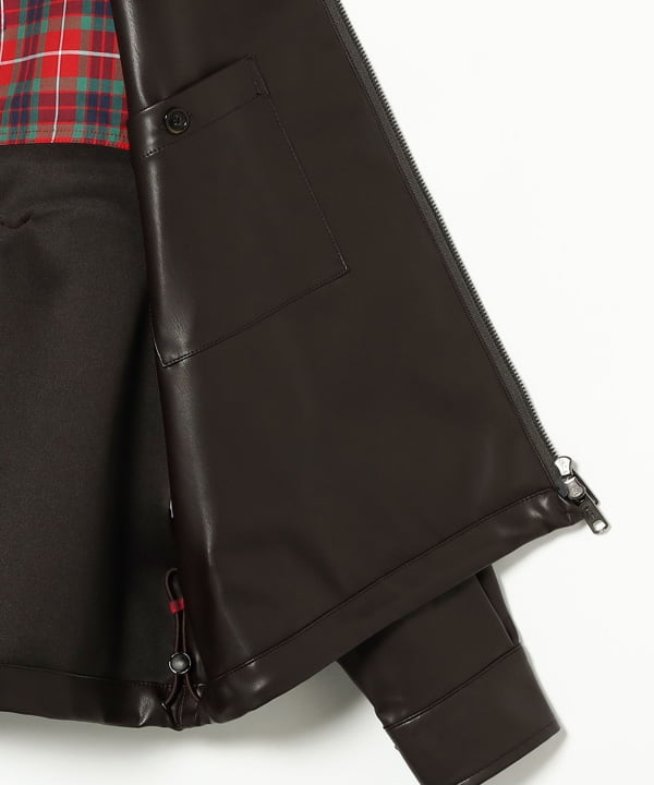 【別注】BARACUTA / G4 フェイクレザー ショート ブルゾン