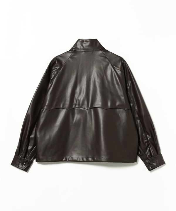 【別注】BARACUTA / G4 フェイクレザー ショート ブルゾン