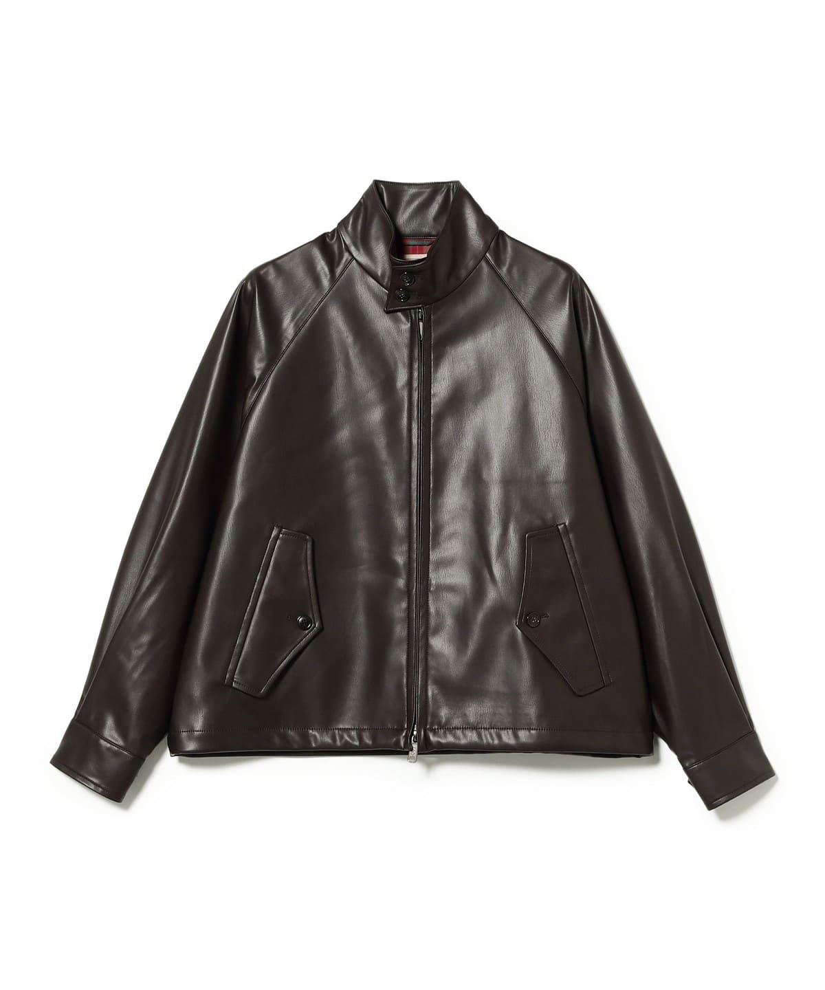 BEAMS F（ビームスF）【別注】BARACUTA / G4 フェイクレザー ショート