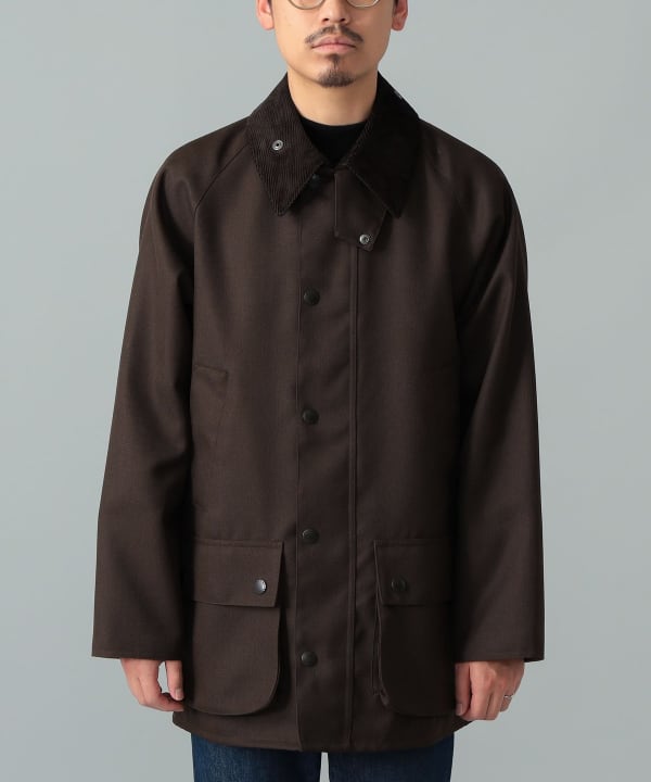 【別注】Barbour / BEDALE CLASSIC FIT ウール ジャケット Model：H175cm　Size：40