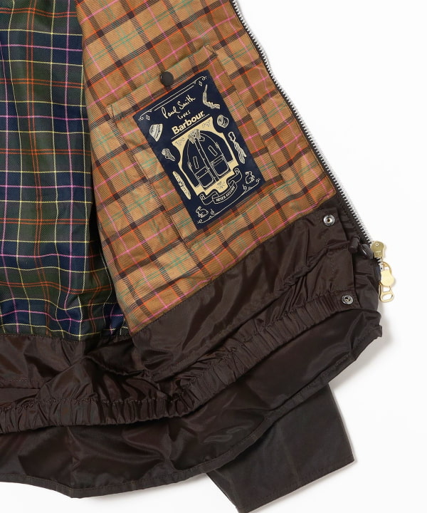 Paul Smith loves Barbour / TRANSPORT ウインドウペーン ワックスジャケット