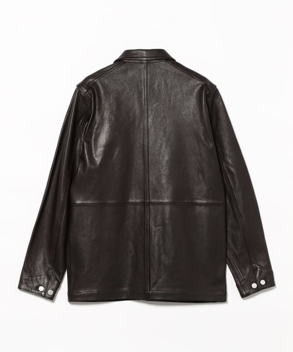 【別注】Drake’s × BEAMS F / ラムレザー チョアジャケット