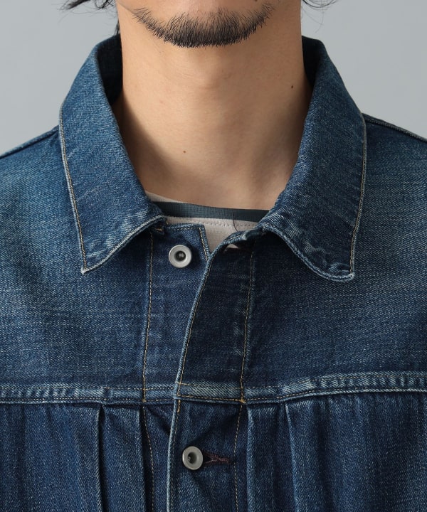Denim Zip Jacket -1 Year Washed- - Bricklayer *A vontade