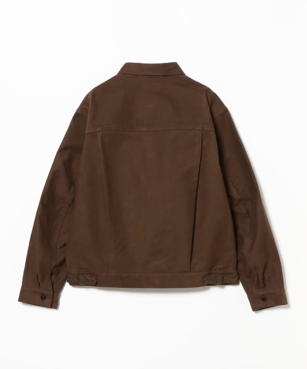 BEAMS F（ビームスF）*A VONTADE / モールスキン ショートブルゾン