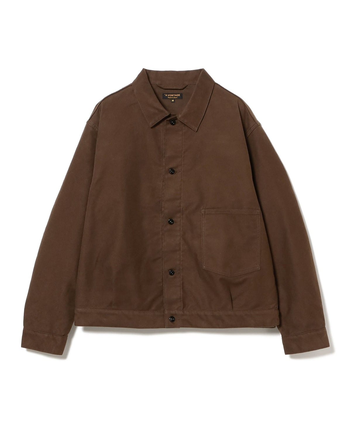 *A VONTADE ア ボンタ―ジ / モールスキン ショートブルゾン ブルゾン MEN CIGAR/8 L