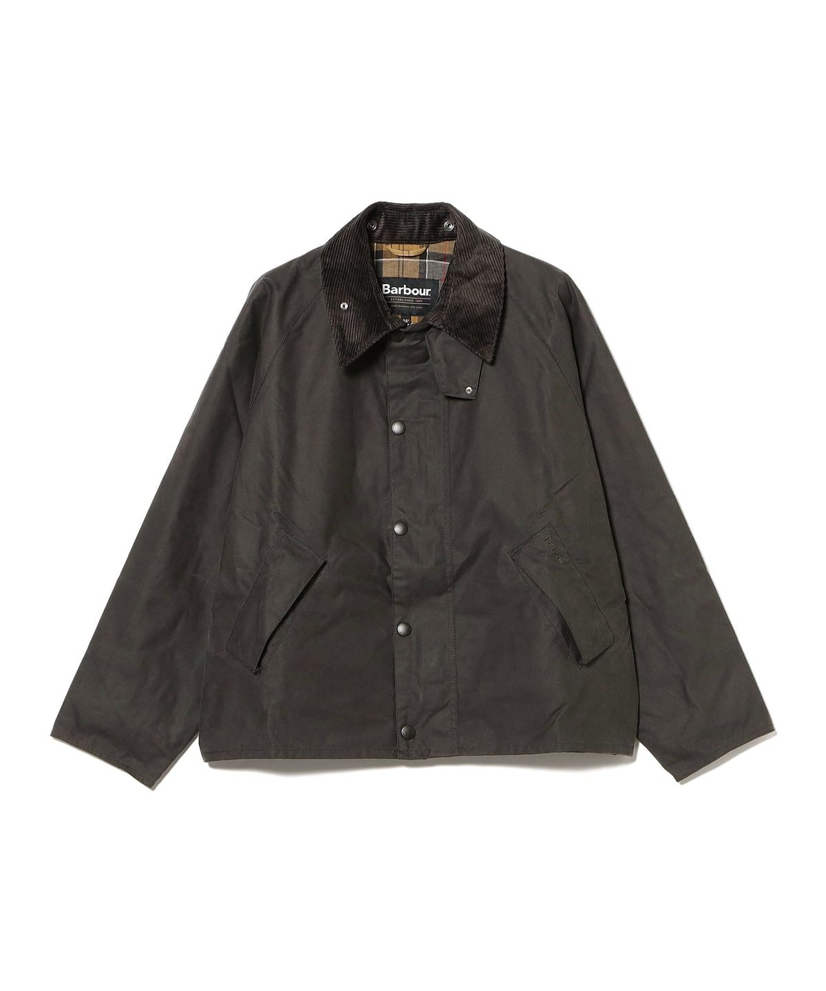 Barbour バブアー / TRANSPORT ワックス ジャケット ブルゾン MEN GREY/GY93 38 Barbour バブアー / TRANSPORT ワックス ジャケット ブルゾン MEN GREY/GY93 38