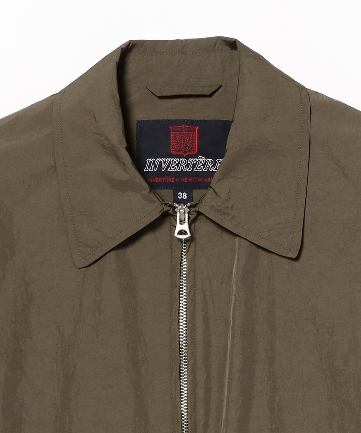 BEAMS F（ビームスF）INVERTERE / ナイロン ショート ブルゾン 