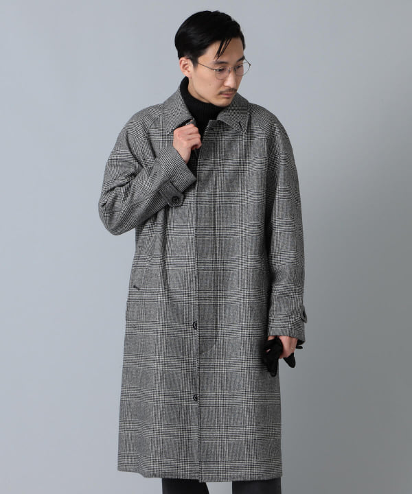 BEAMS F（ビームスF）MACKINTOSH / BALFEILD グレンチェック ステン ...