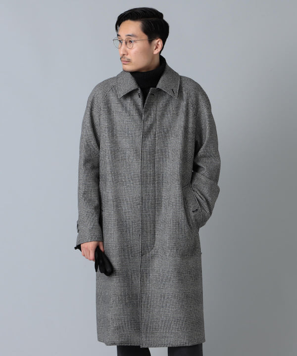 BEAMS F（ビームスF）MACKINTOSH / BALFEILD グレンチェック ステン ...