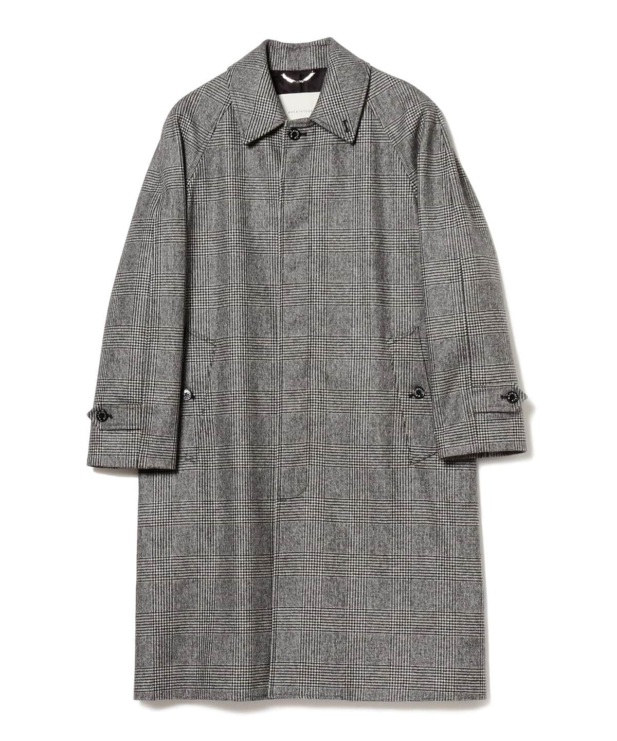 最終値下げ】MACKINTOSH ステンカラーコート チェックWOOLRICH