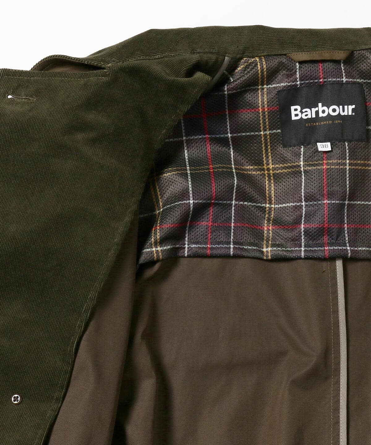 BEAMS F（ビームスF）Barbour × BEAMS F / 別注 WHITLEY ピーチド