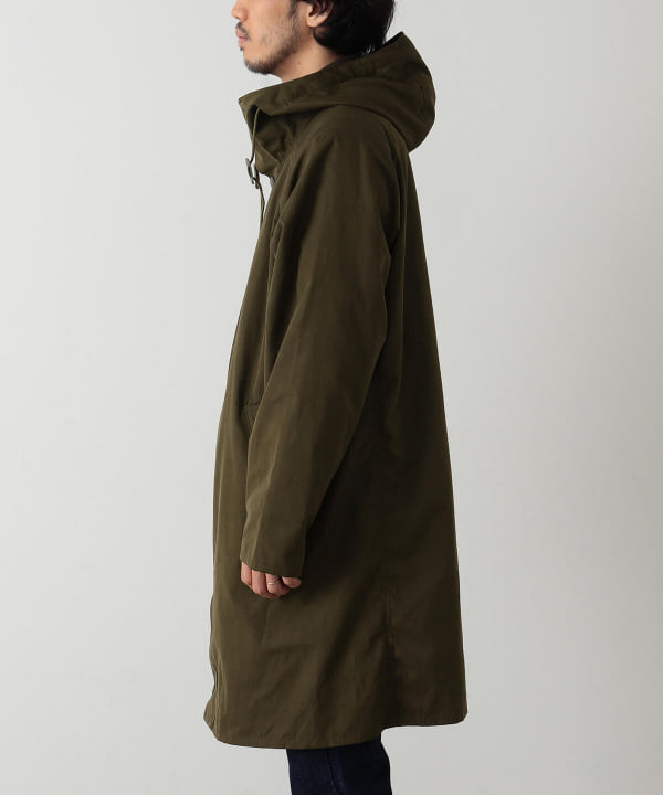 BEAMS F（ビームスF）Barbour × BEAMS F / 別注 HOODED HUNTING ピーチ ...