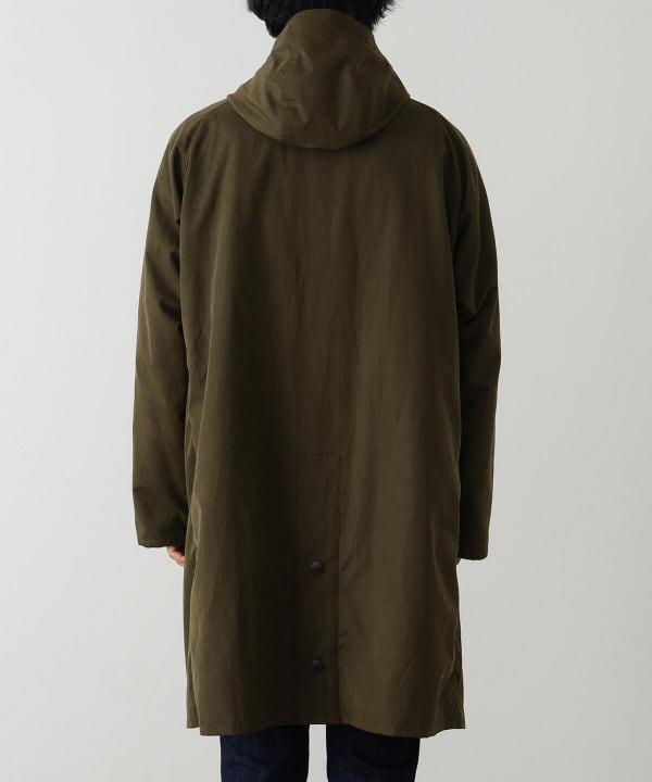 BEAMS F（ビームスF）Barbour × BEAMS F / 別注 HOODED HUNTING ピーチ ...