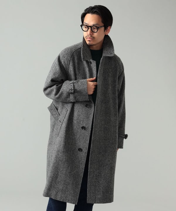 BEAMS F（ビームスF）BEAMS F / HARRIS TWEED ヘリンボーン シングル ...