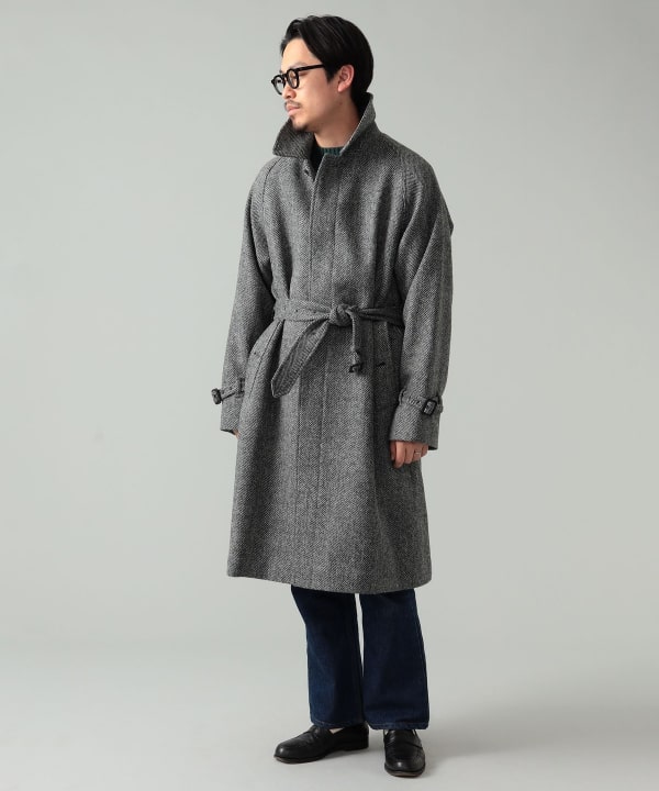 BEAMS F（ビームスF）BEAMS F / HARRIS TWEED ヘリンボーン シングル 