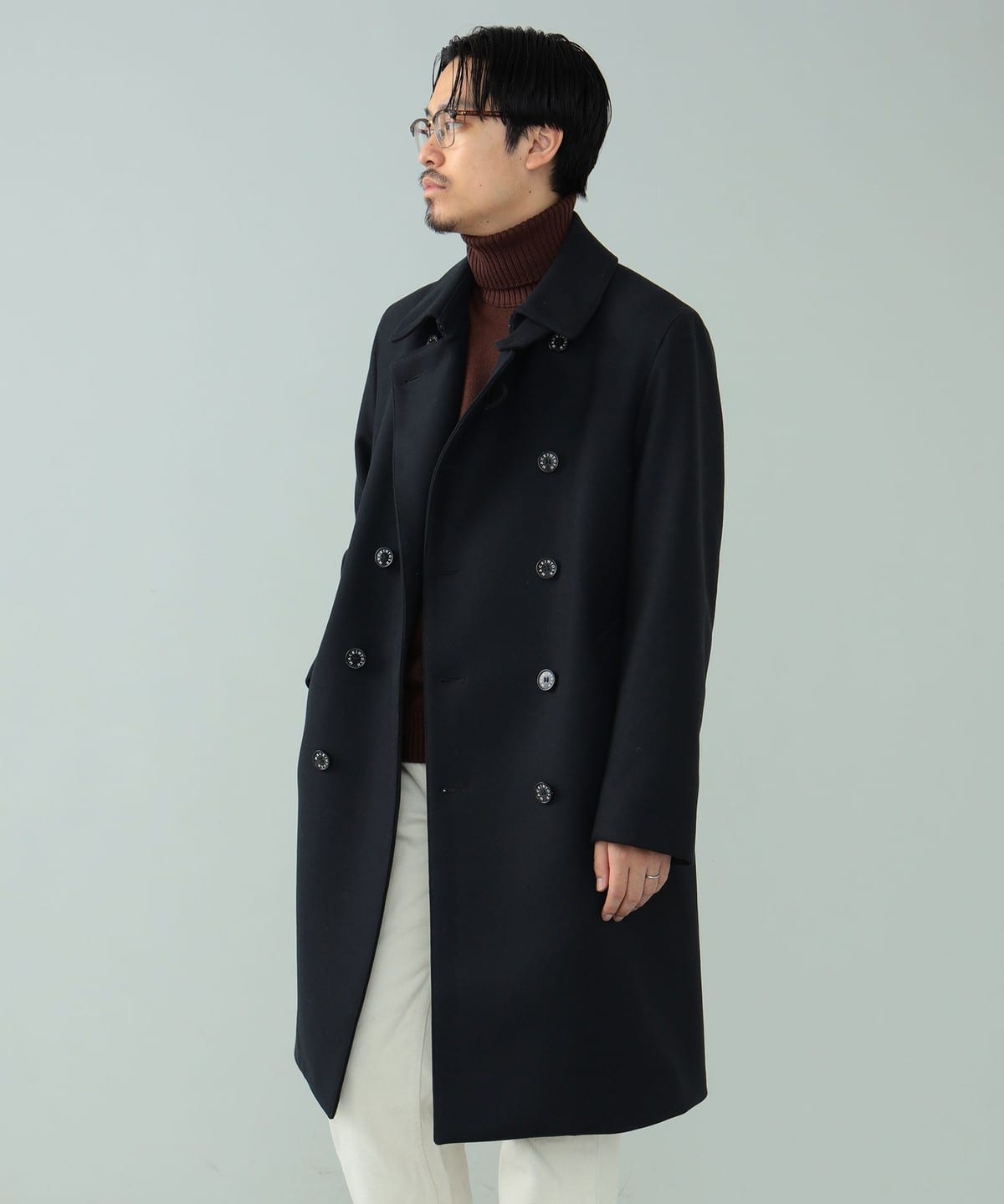 BEAMS F [别住BEAMS MACKINTOSH / DUNKELD TRENCH 轻麦尔登风衣 (风衣 