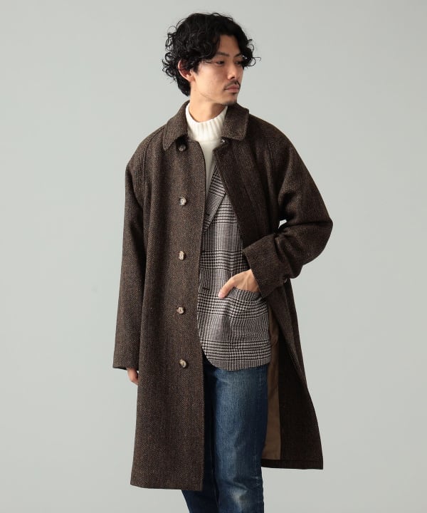 BEAMS F（ビームスF）BEAMS F / HARRIS TWEED ヘリンボーン シングル