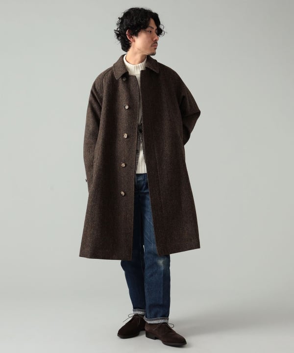 BEAMS F（ビームスF）BEAMS F / HARRIS TWEED ヘリンボーン シングル