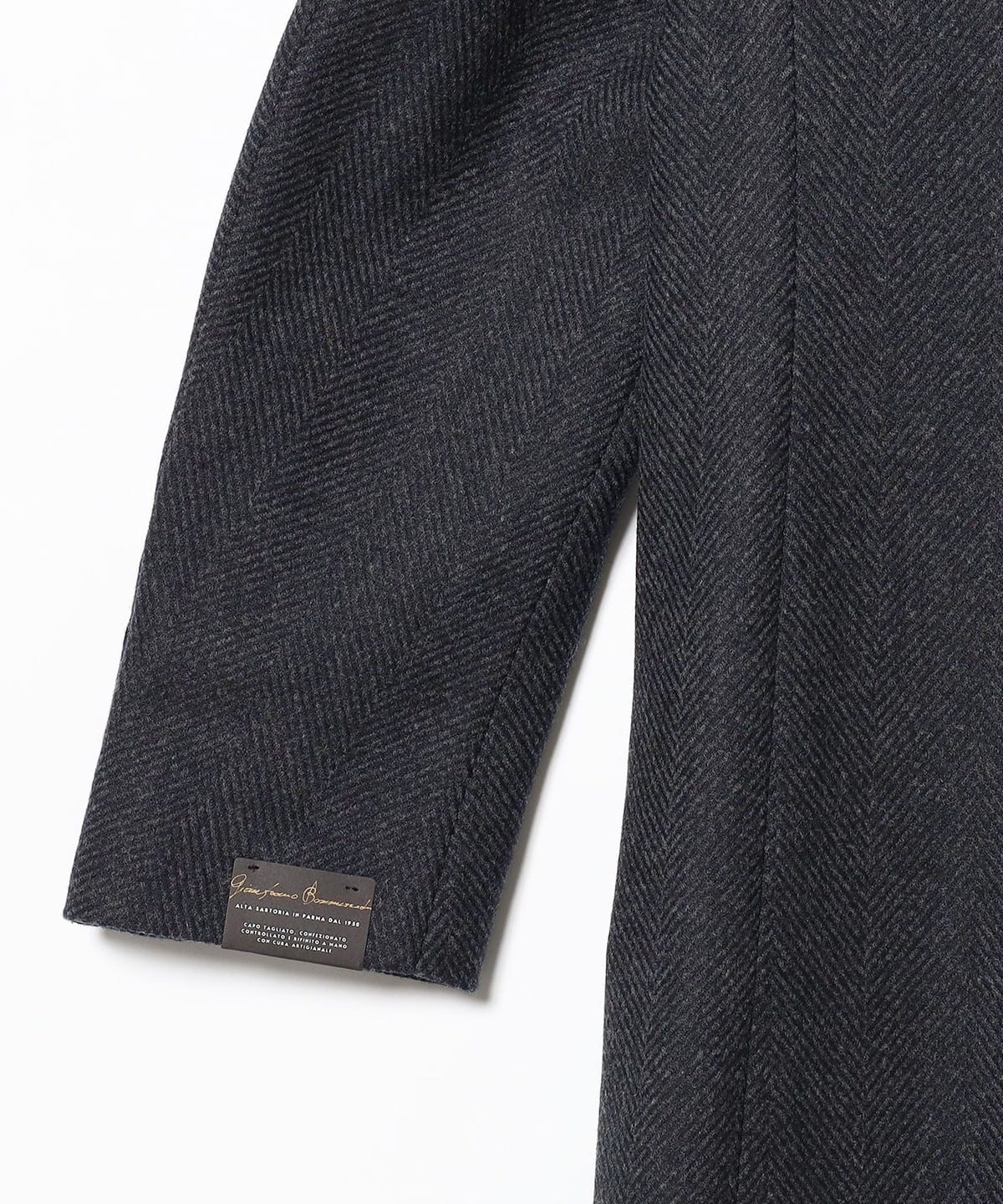 BEAMS F ビームスエフ ウールチェスターコート ネイビー S イタリア製 BEAMS F ビームスエフ ウールチェスターコート ネイビー S イタリア製