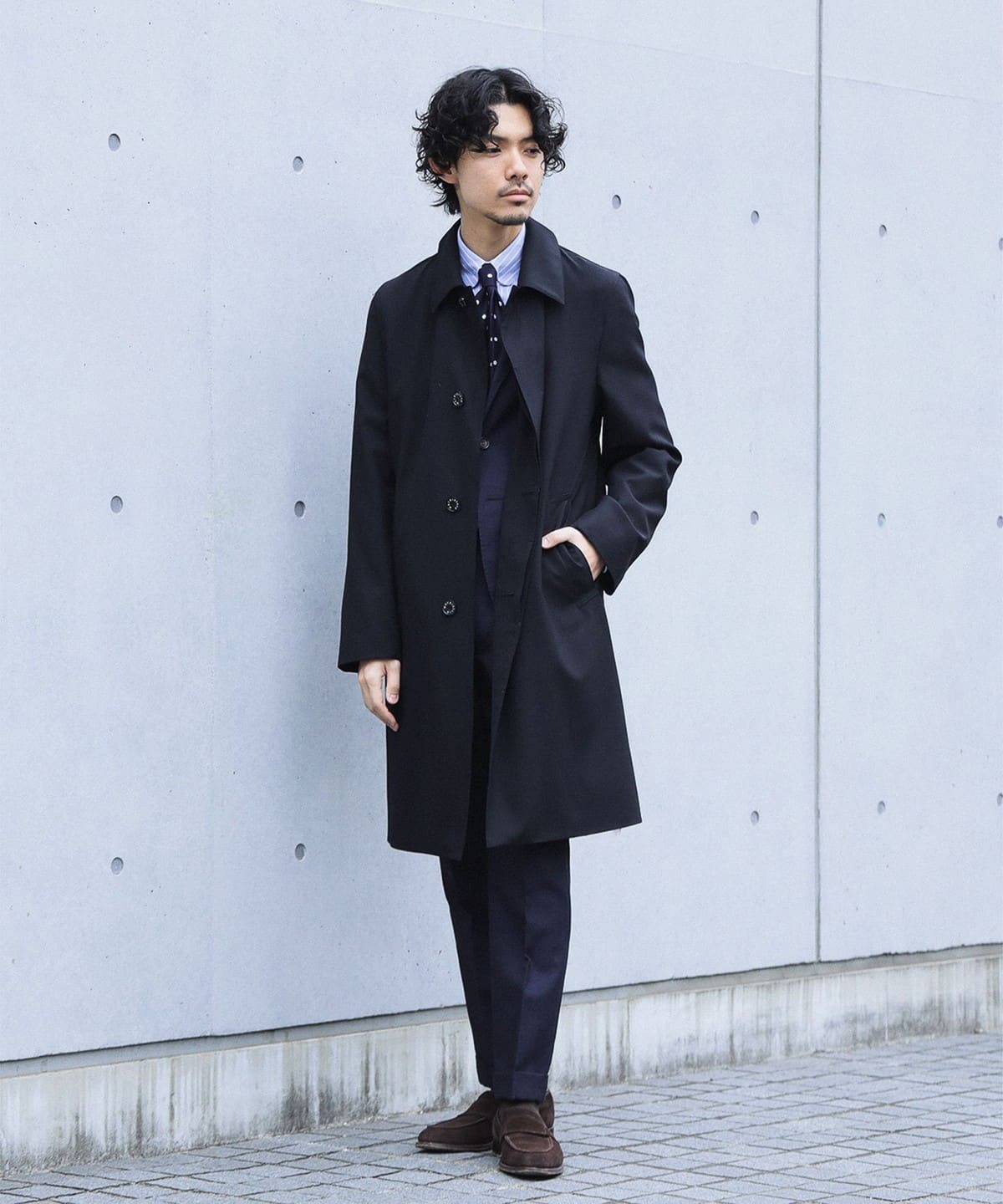 BEAMS F（ビームスF）MACKINTOSH / DUNKELD ウール ステン 