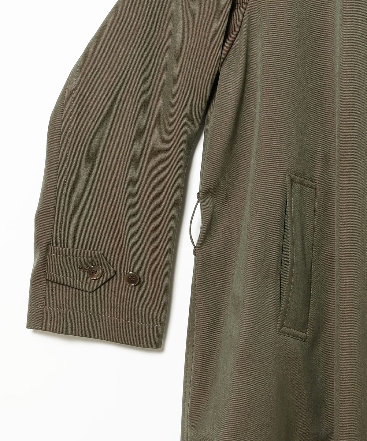 CONCETTO ウールコットン モーターサイクルコート　BEAMS F AW BEAMS F（ビームスF）CONCETTO / ウールコットン モーター