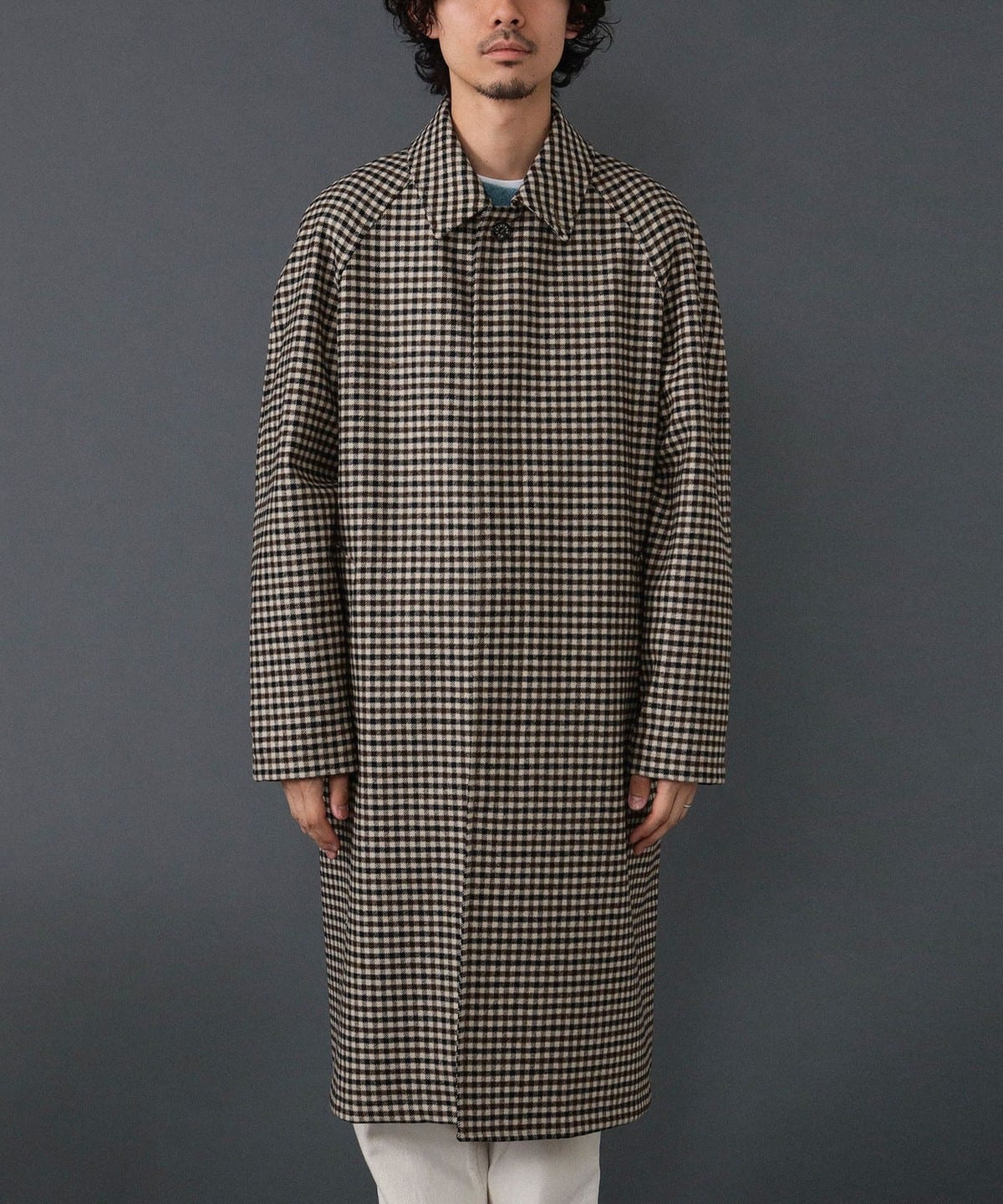 BALFIELD SINGLE BREASTED COAT BLACK | GM-1078FB | MACKINTOSH