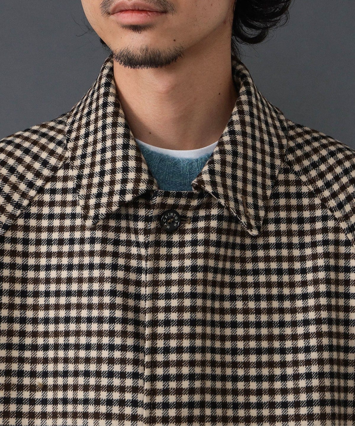 BEAMS F（ビームスF）【別注】MACKINTOSH / BALFIELD ウール